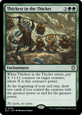 Thickest in the Thicket - Magic: The Gathering - MoxLand